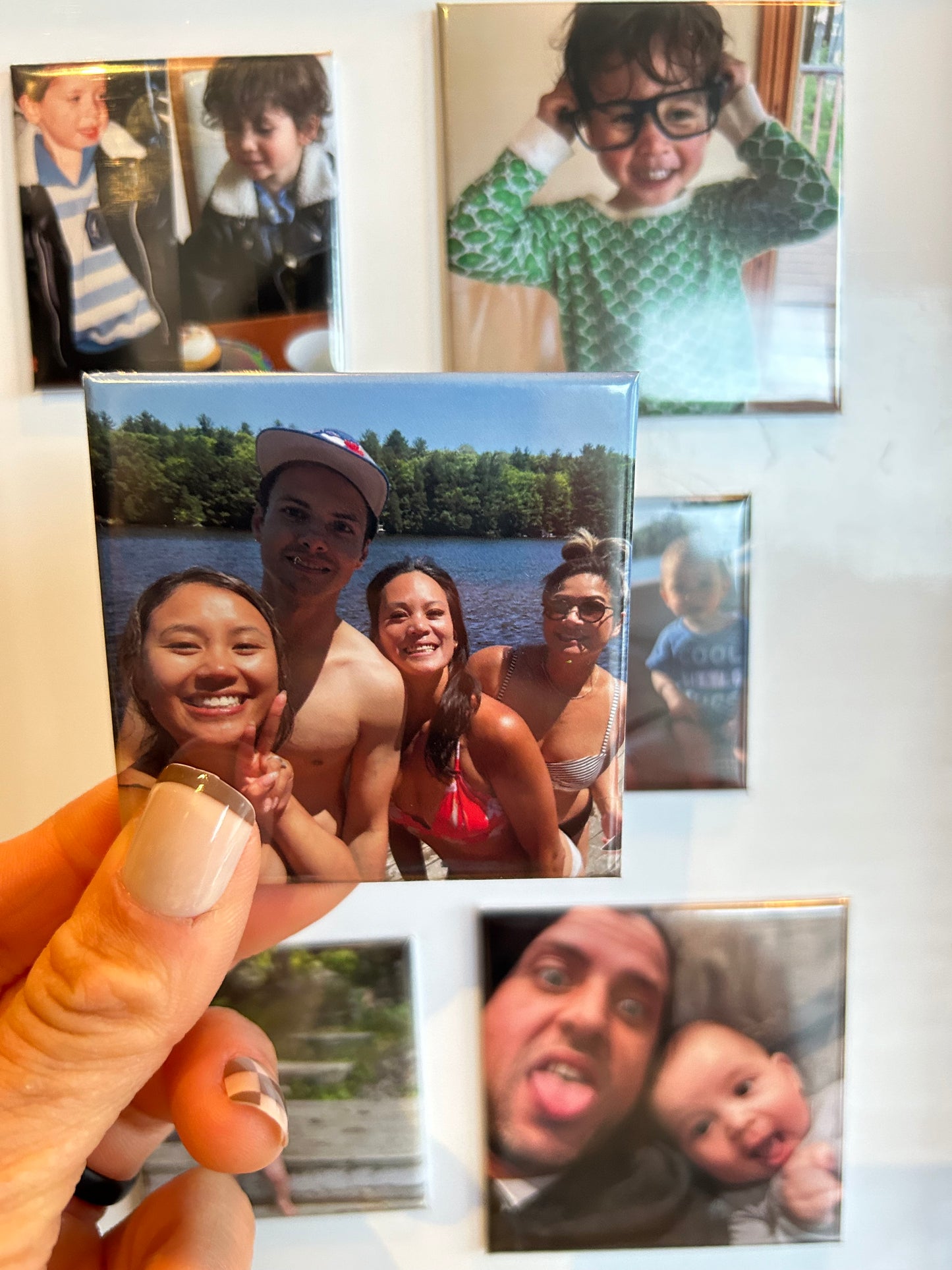 Custom Photo Magnets 2.5" x 2.5" | Set of 6