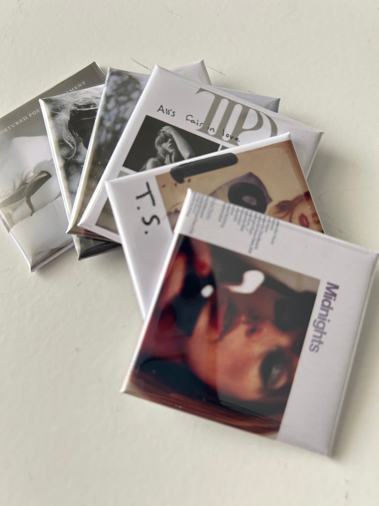 Taylor Swift Music Photo Magnets | Set of 6