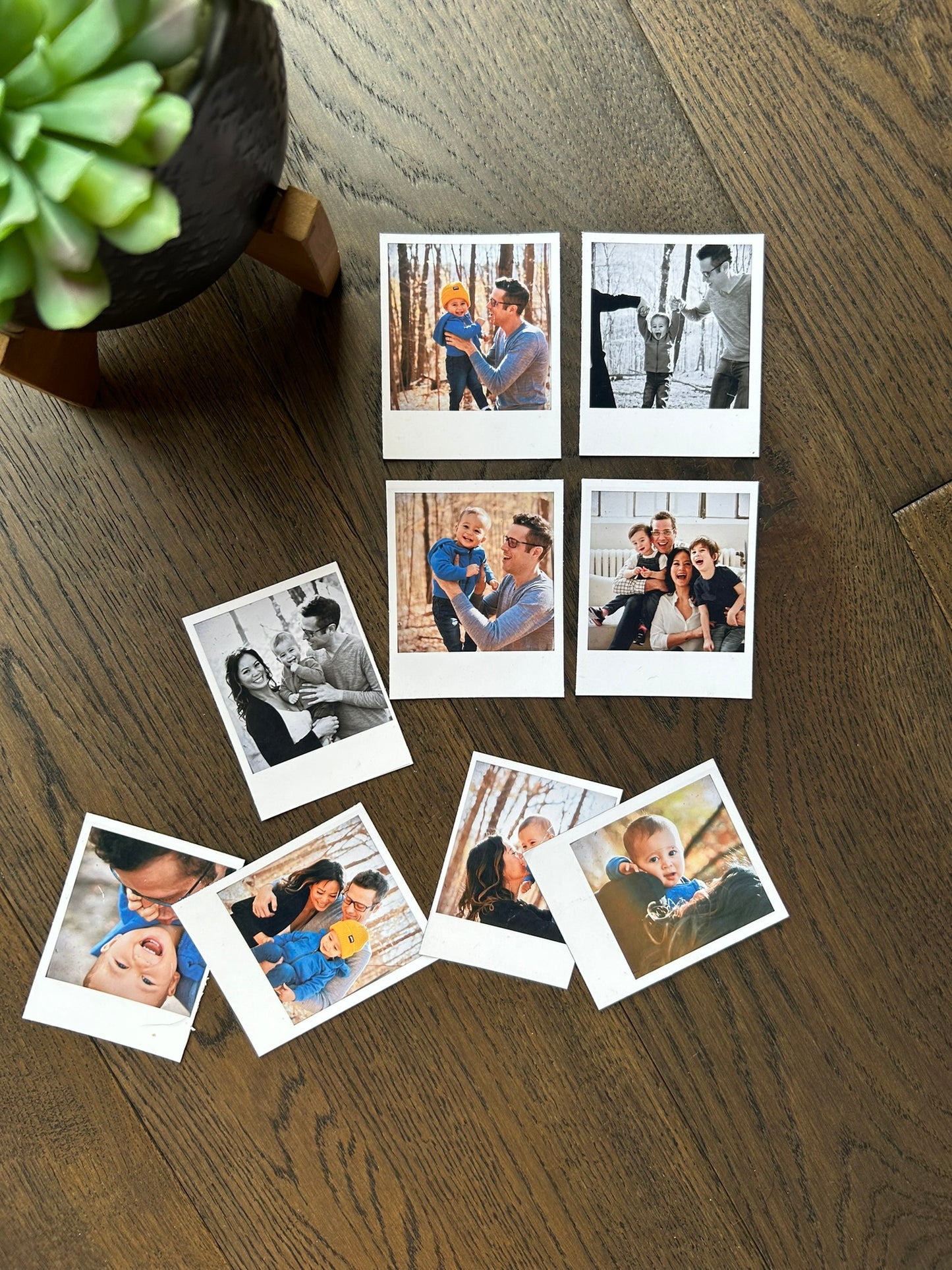 Retro Photo Magnets | Set of 9