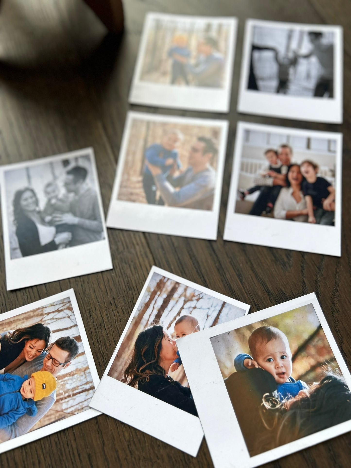 Retro Photo Magnets | Set of 9