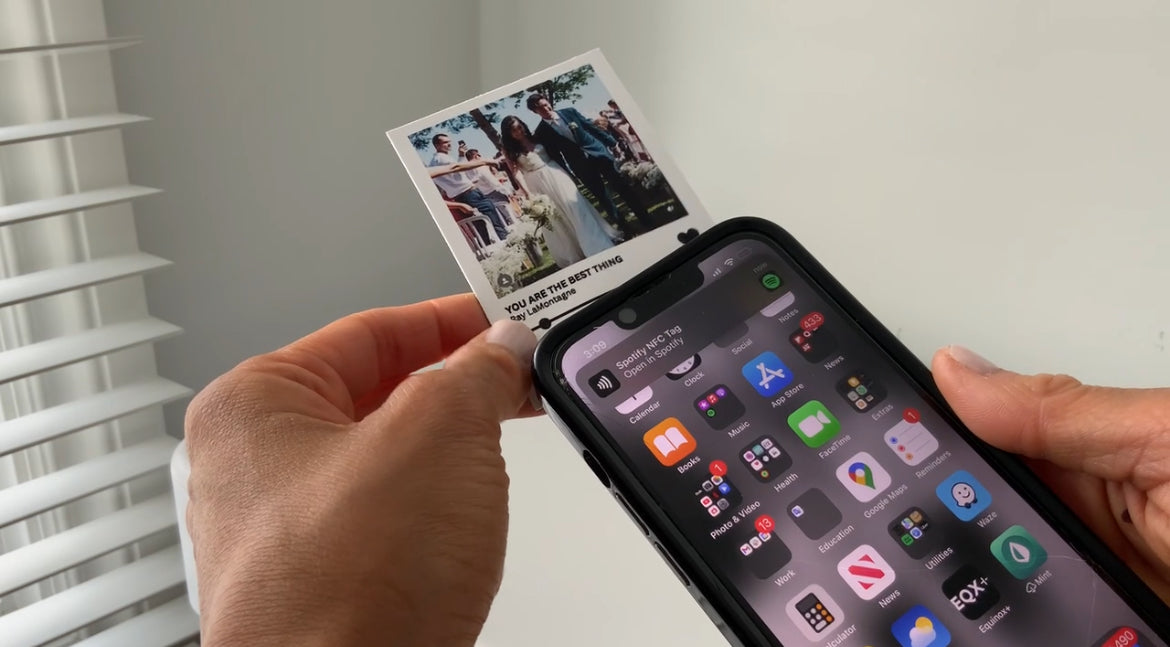 NFC Retro Photo Magnets | Set of 2