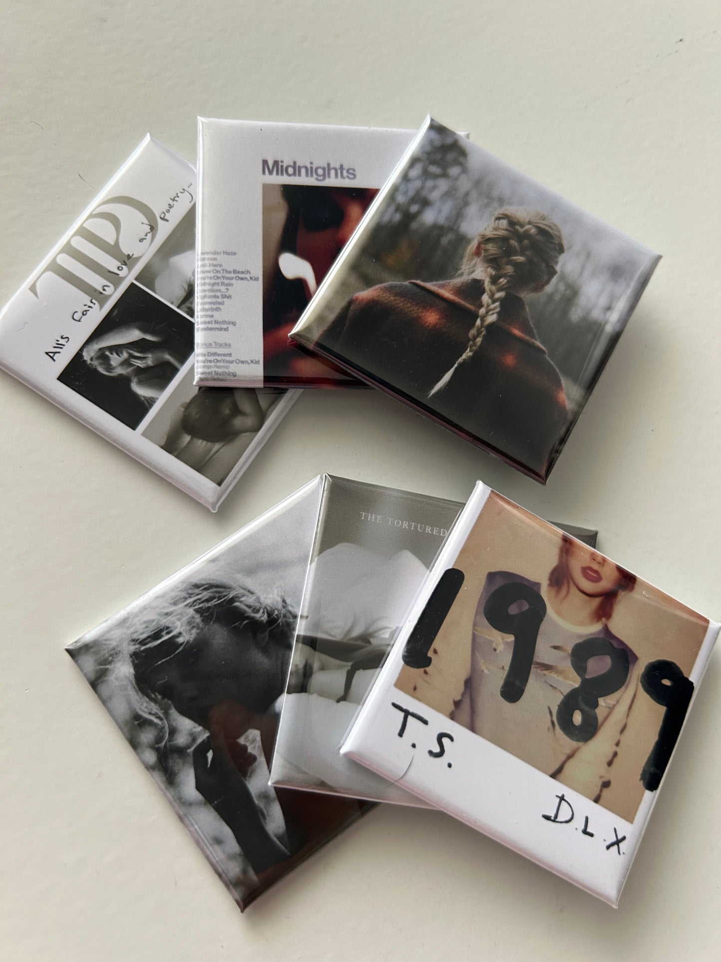 Taylor Swift Music Photo Magnets | Set of 6