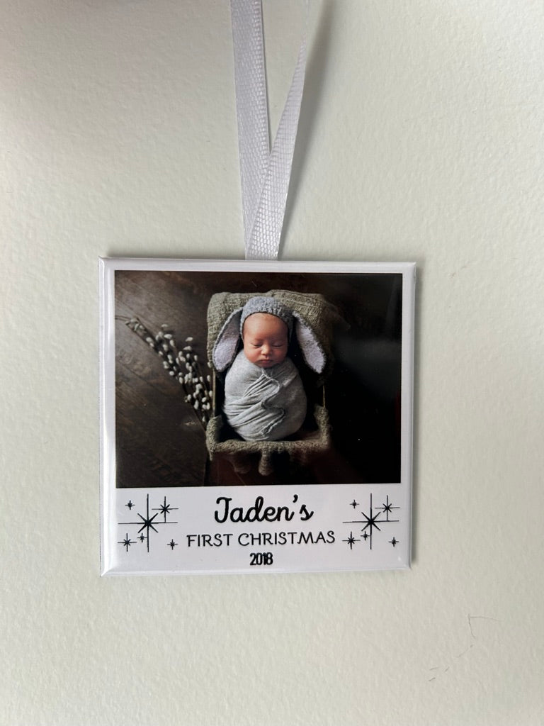 Custom Photo Ornament