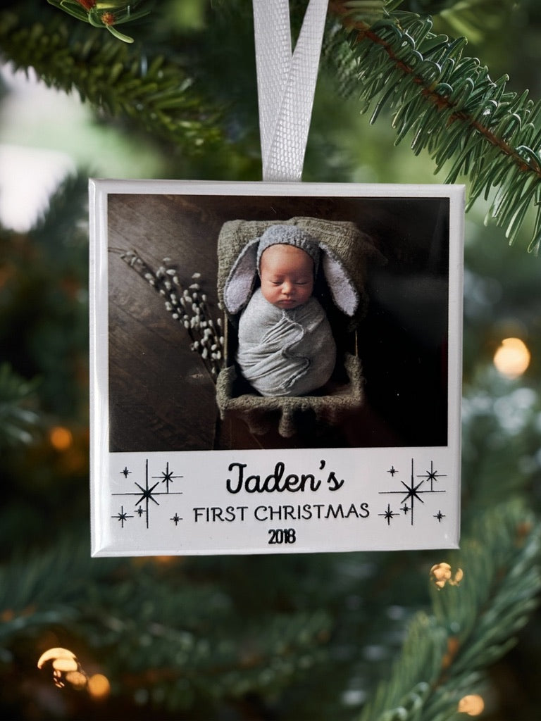 Custom Photo Ornament