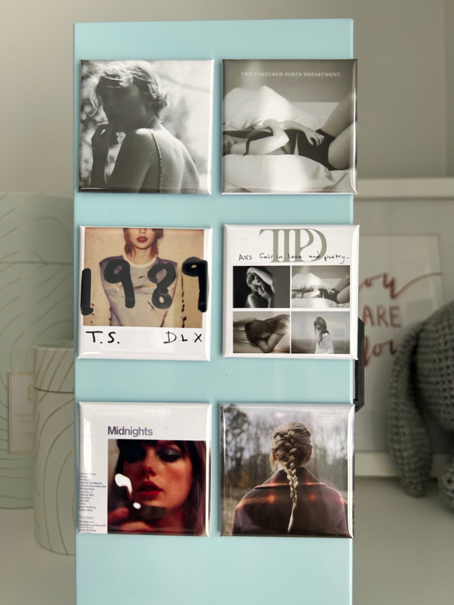 Taylor Swift Music Photo Magnets | Set of 6