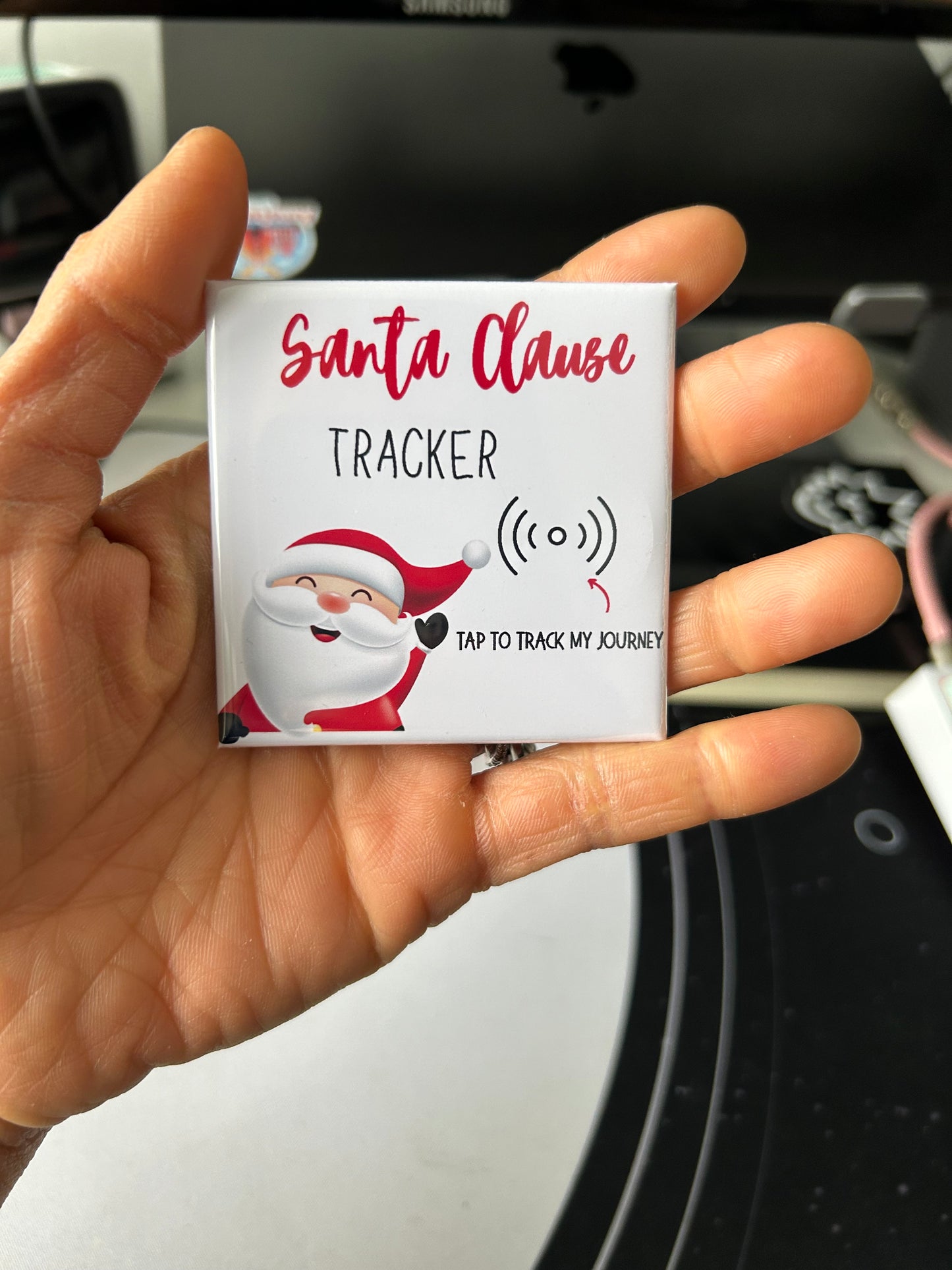 Santa Tracker NFC Ornament