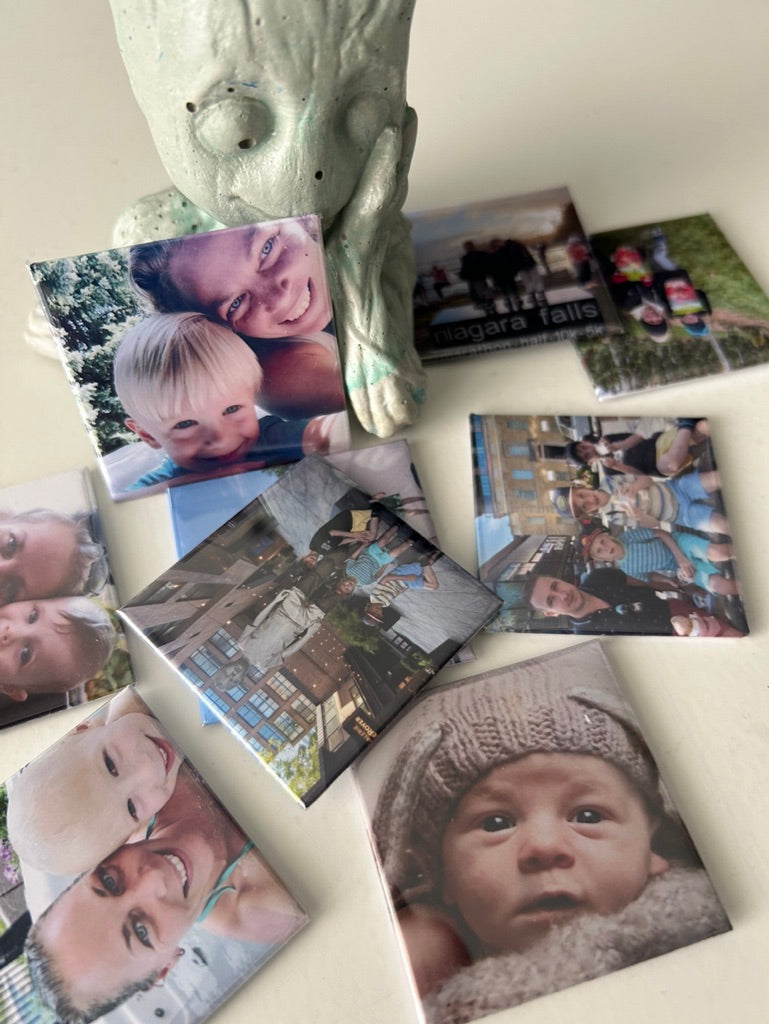 Custom Photo Magnets 2 x 2"| Set of 6