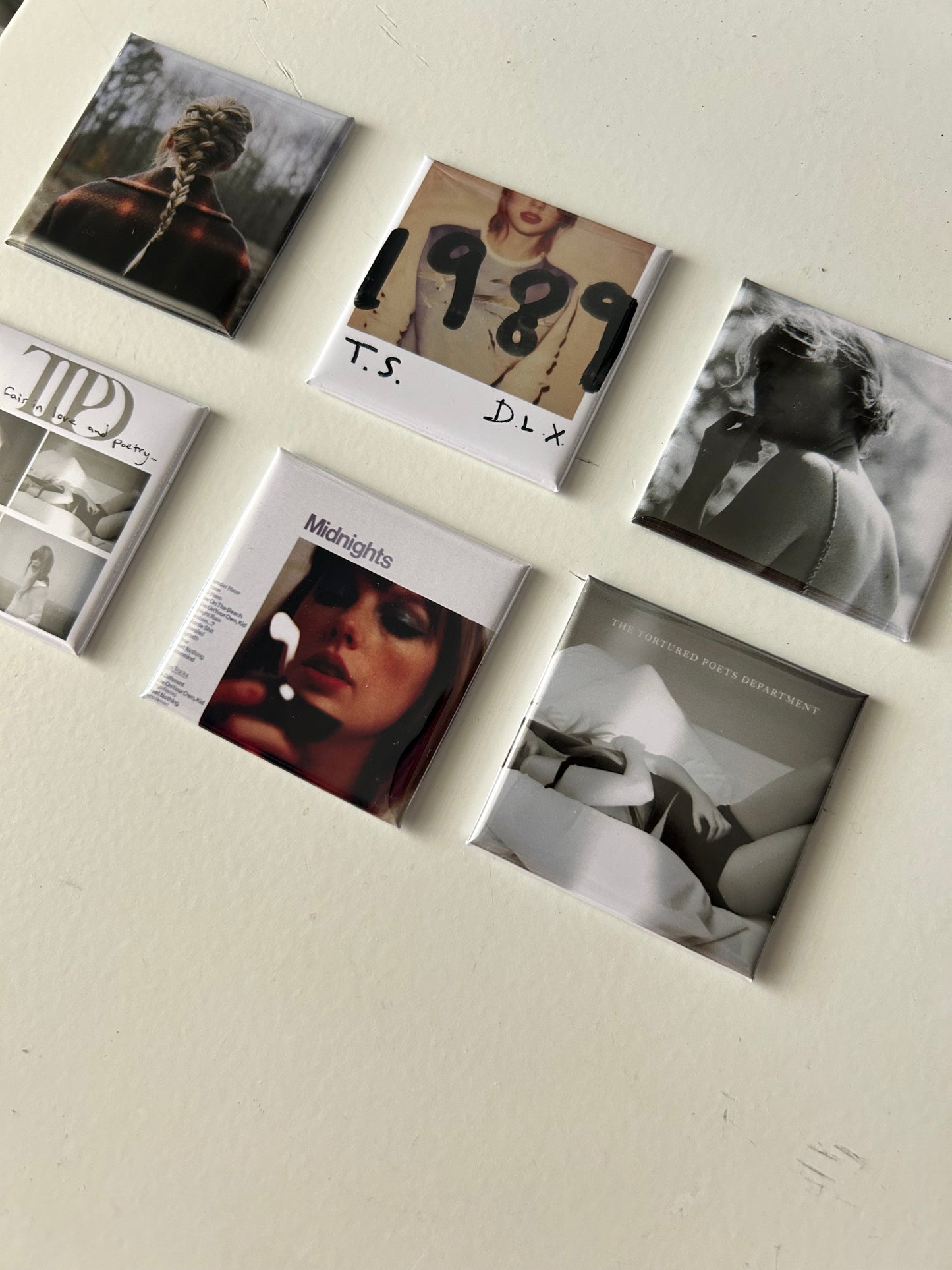 Taylor Swift Music Photo Magnets | Set of 6