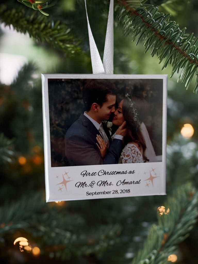 Custom Photo Ornament