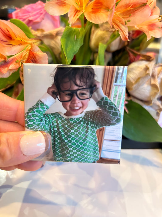 Custom Photo Magnets 2.5" x 2.5" | Set of 6