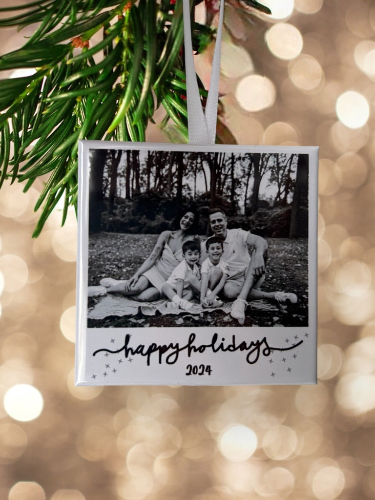 Custom Photo Ornament