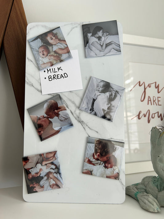 Custom Photo Magnets 2 x 2"| Set of 6