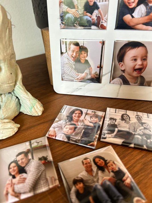 Custom Photo Magnets | Set of 9